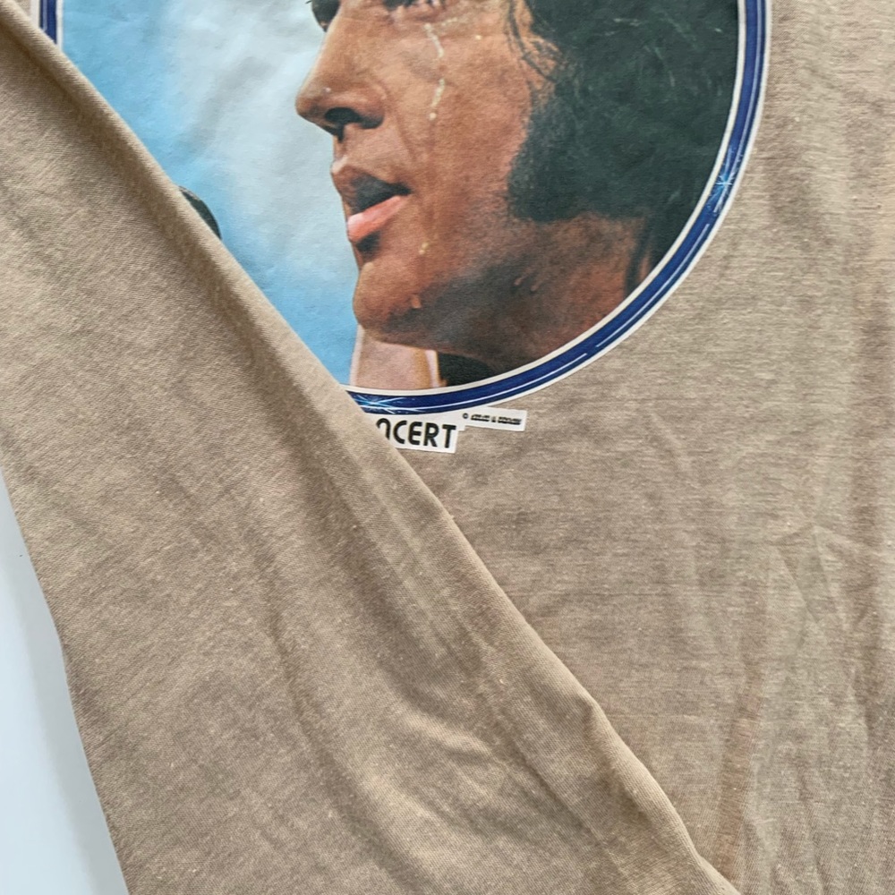 Elvis Presley Concert T Shirt 70s Vintage - Picture 4 of 4